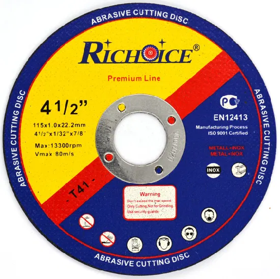 Richoice 115/125/150/180/230mm 앵글 그라인더 그라인딩 용 금속/강철/스톤 절단 디스크 휠 연마 커팅 디스크